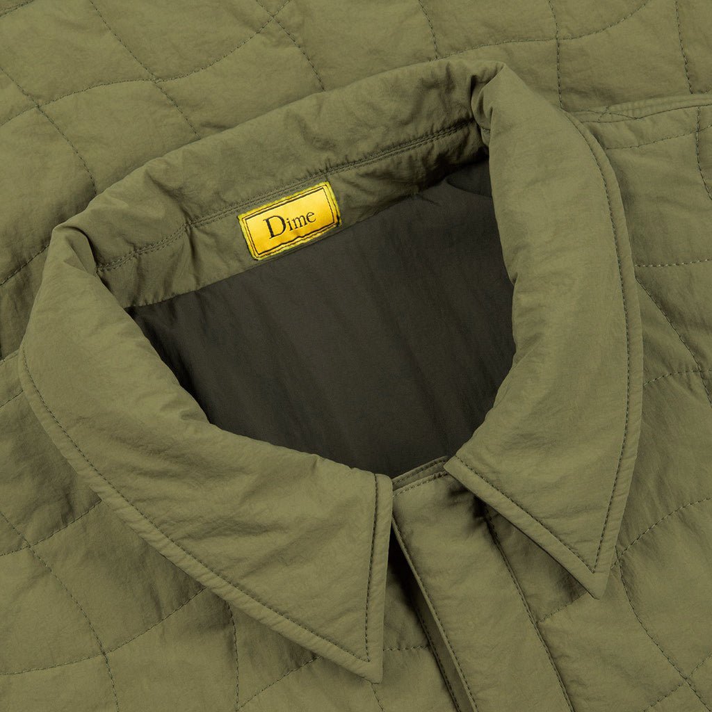 Reversible Insulated Jacket - Moss/Army - Town City
