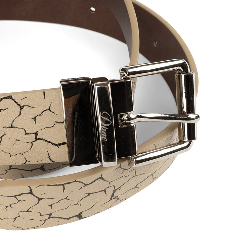 Reversible Leather Belt - Beige/Brown - Town City