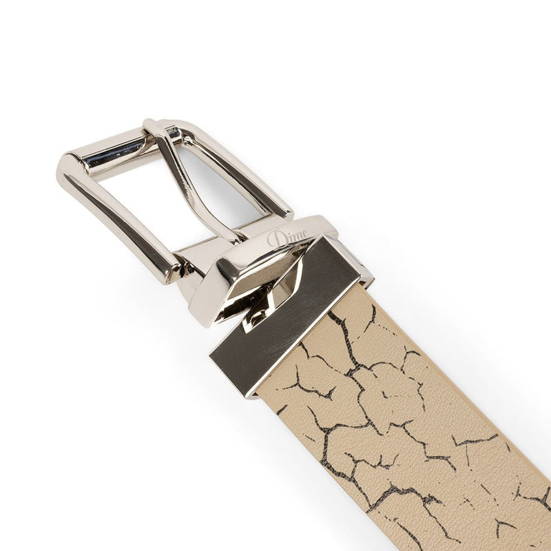 Reversible Leather Belt - Beige/Brown - Town City