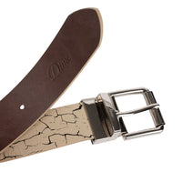 Reversible Leather Belt - Beige/Brown - Town City
