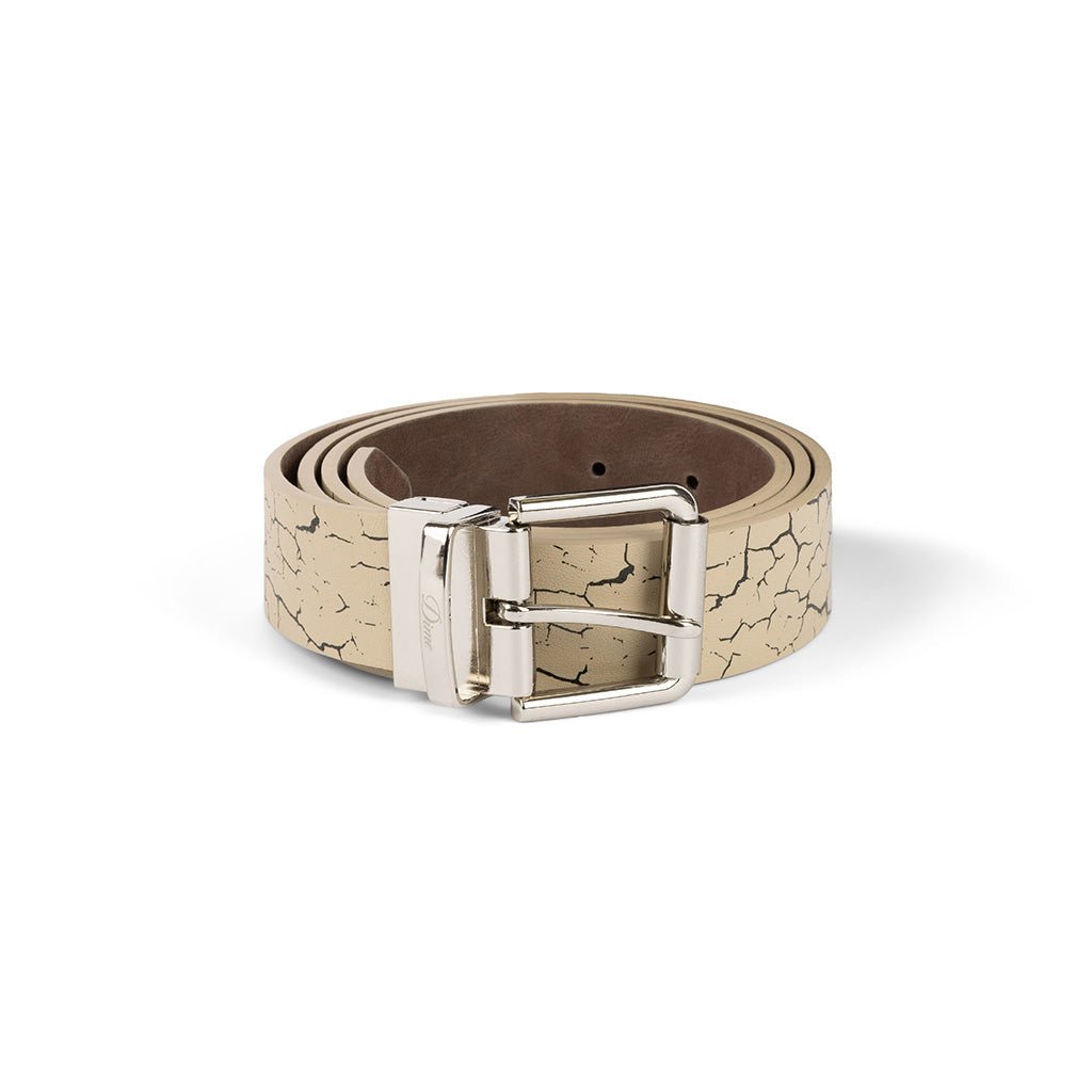 Reversible Leather Belt - Beige/Brown - Town City