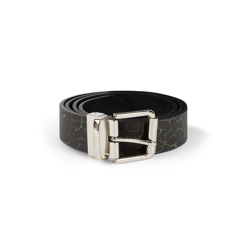 Reversible Leather Belt - Black/Black - Town City