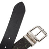 Reversible Leather Belt - Black/Black - Town City