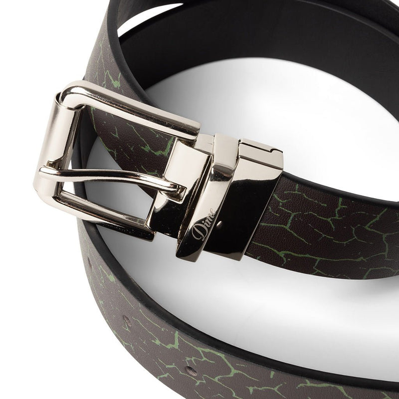 Reversible Leather Belt - Black/Black - Town City