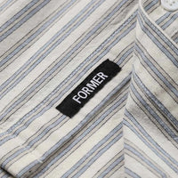 Reynolds Stripe SS Shirt - Bone - Town City