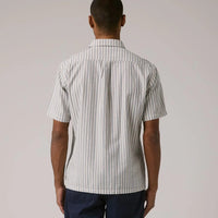 Reynolds Stripe SS Shirt - Bone - Town City
