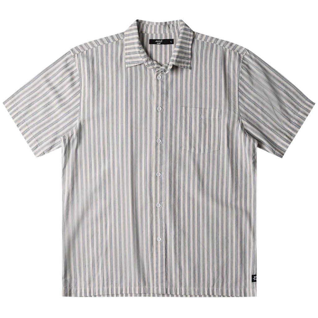 Reynolds Stripe SS Shirt - Bone - Town City