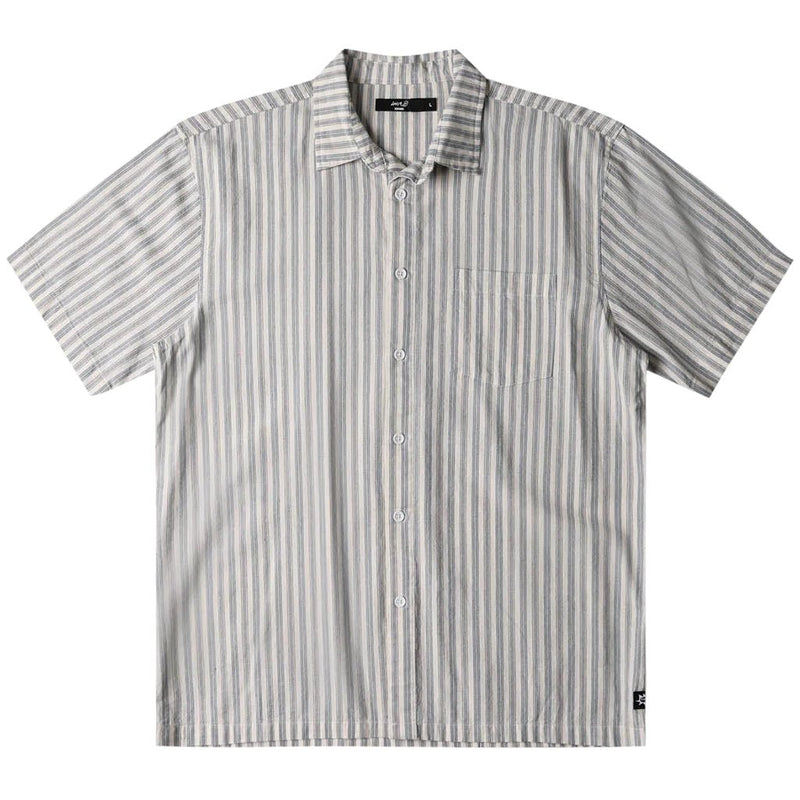 Reynolds Stripe SS Shirt - Bone - Town City