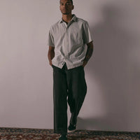 Reynolds Stripe SS Shirt - Bone - Town City