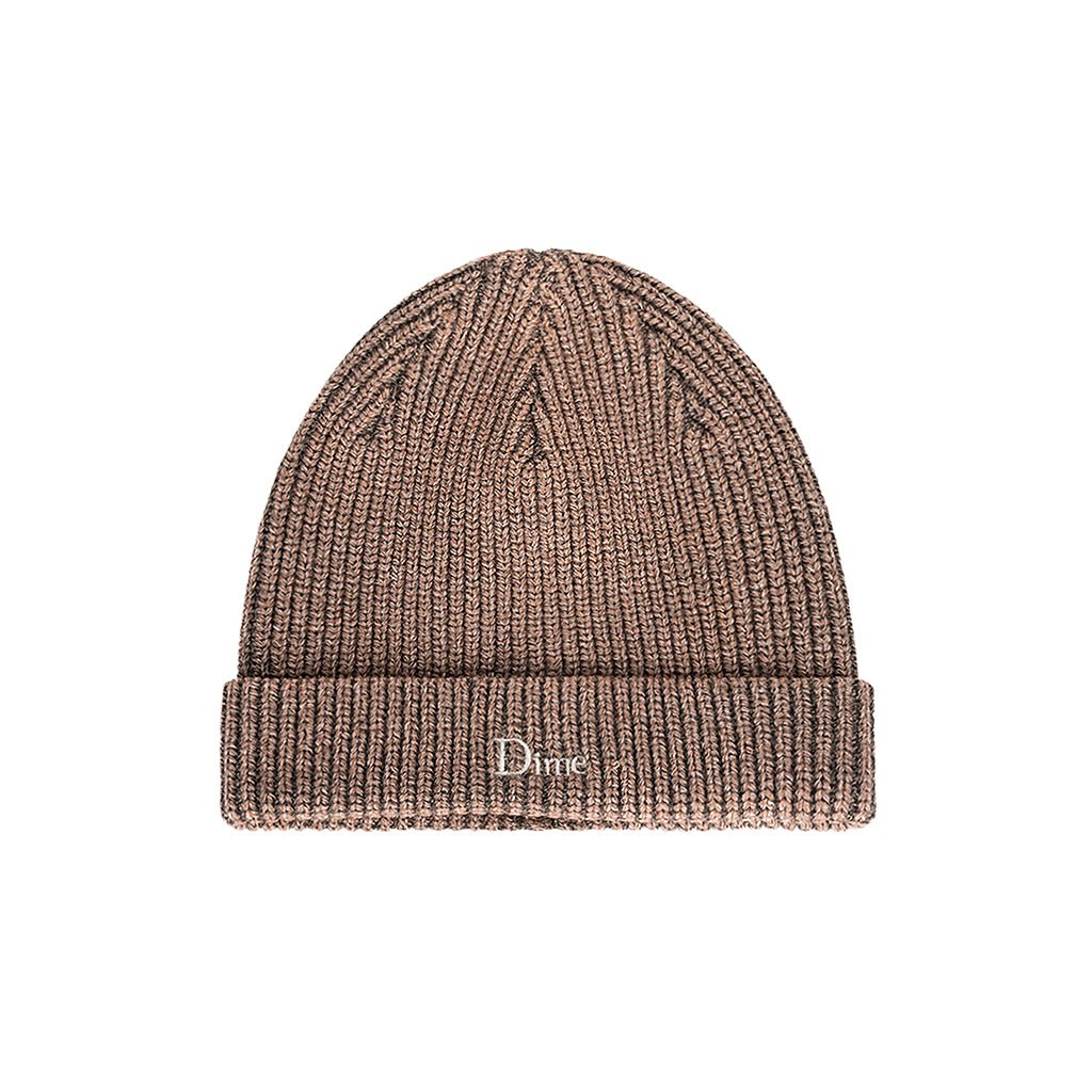 Rib Fold Beanie - Oak - Town City