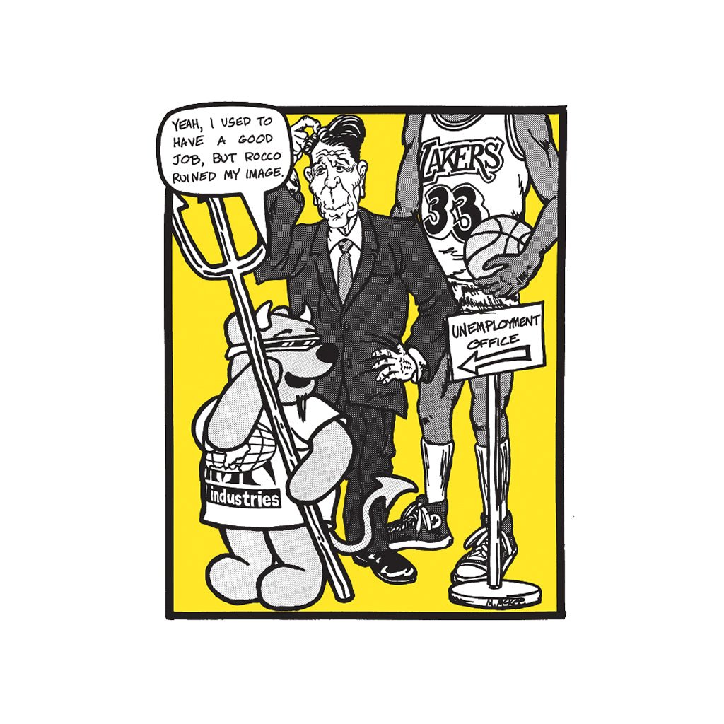 Rocco Ruined Image Sticker - Town City