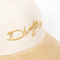 Scribble Full Fill Cap - Cream - Town City