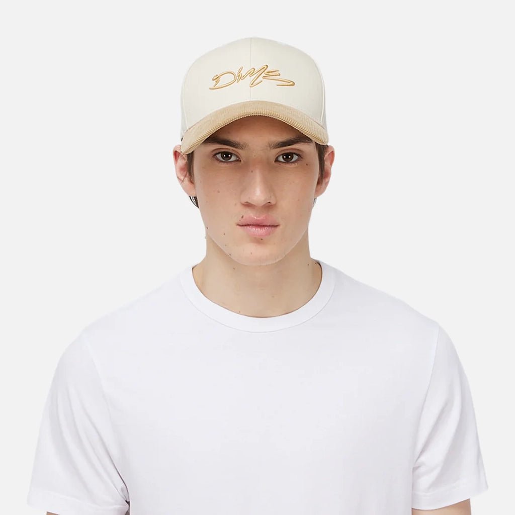 Scribble Full Fill Cap - Cream - Town City