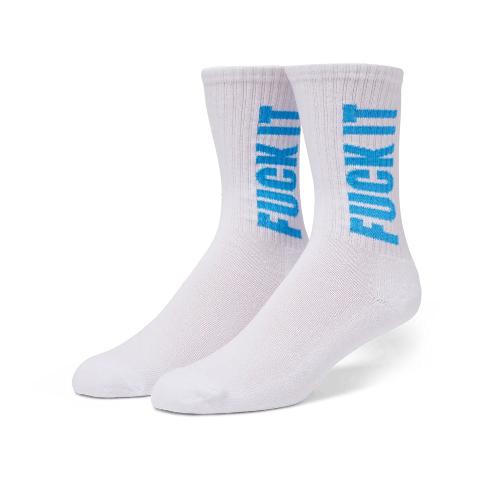 Sidewinder Crew Sock - White - Town City