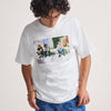 Skate Atiba Jefferson Haze Curb T-Shirt - Atiba White - Town City