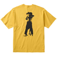 Skate Atiba Jefferson Haze Hug T-Shirt - Spicy Mustard Yellow - Town City
