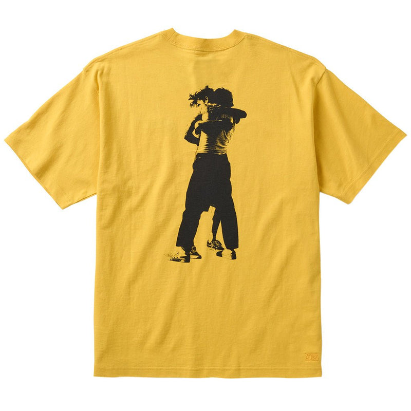 Skate Atiba Jefferson Haze Hug T-Shirt - Spicy Mustard Yellow - Town City