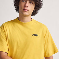 Skate Atiba Jefferson Haze Hug T-Shirt - Spicy Mustard Yellow - Town City