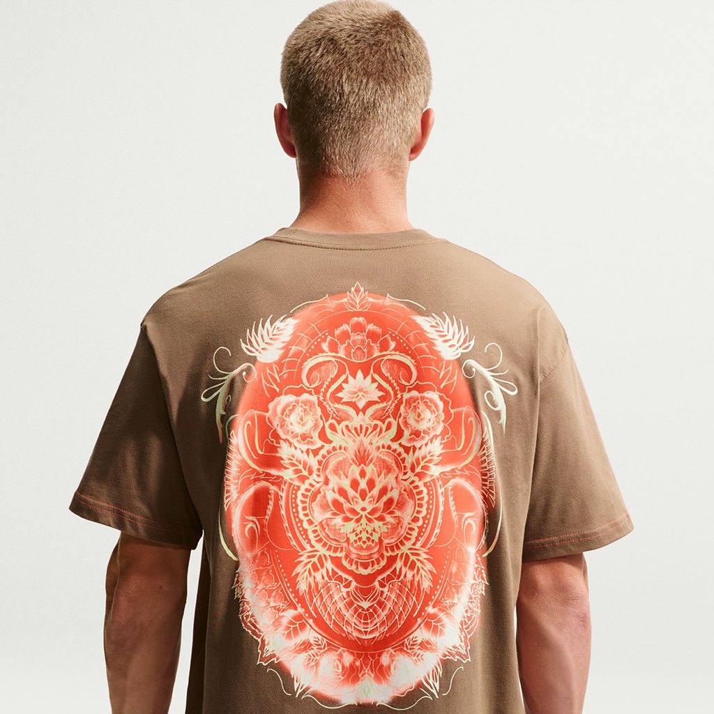 Skate T-Shirt - Dark Driftwood - Town City