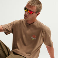 Skate T-Shirt - Dark Driftwood - Town City