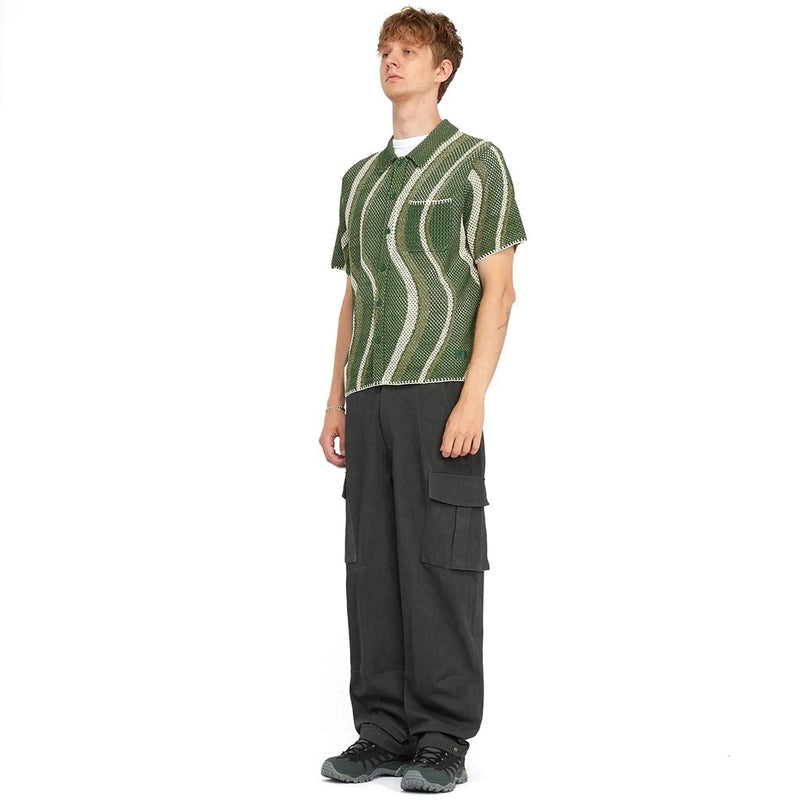 Soleil Button Up Shirt - Green - Town City