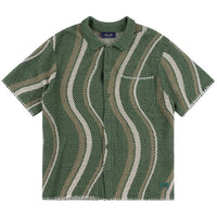 Soleil Button Up Shirt - Green - Town City