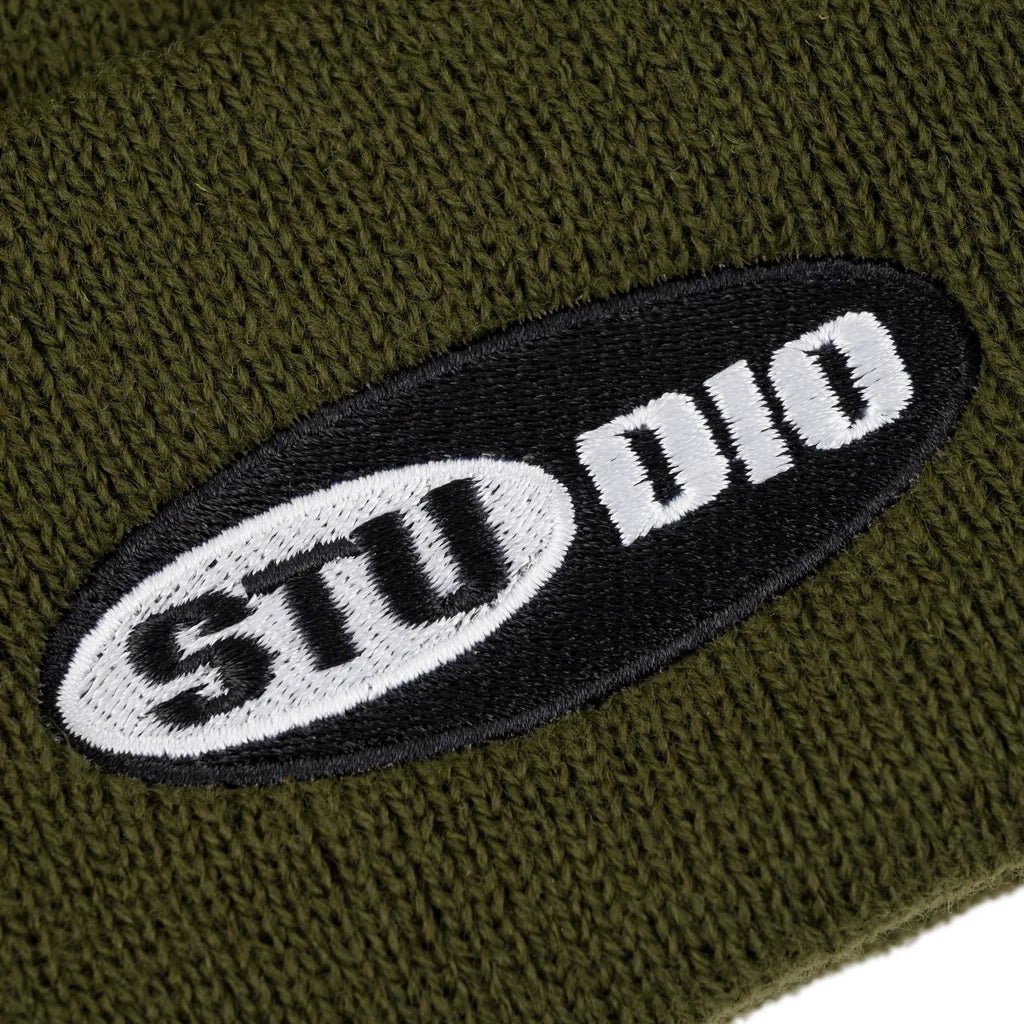 Sound Mind Cuffed Beanie -Olive - Town City