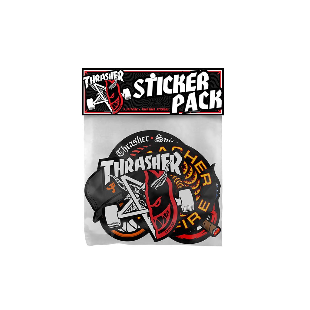 Spitfire x Thrasher Sticker Pack - Town City