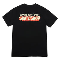 SSD 2026 x Town City Support Your Local Skate Shop T-Shirt - Black - Town City