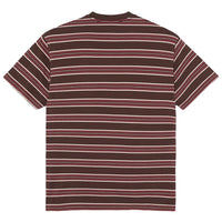 Stripe Tee - Brown/Red - Town City
