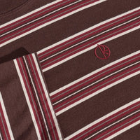 Stripe Tee - Brown/Red - Town City