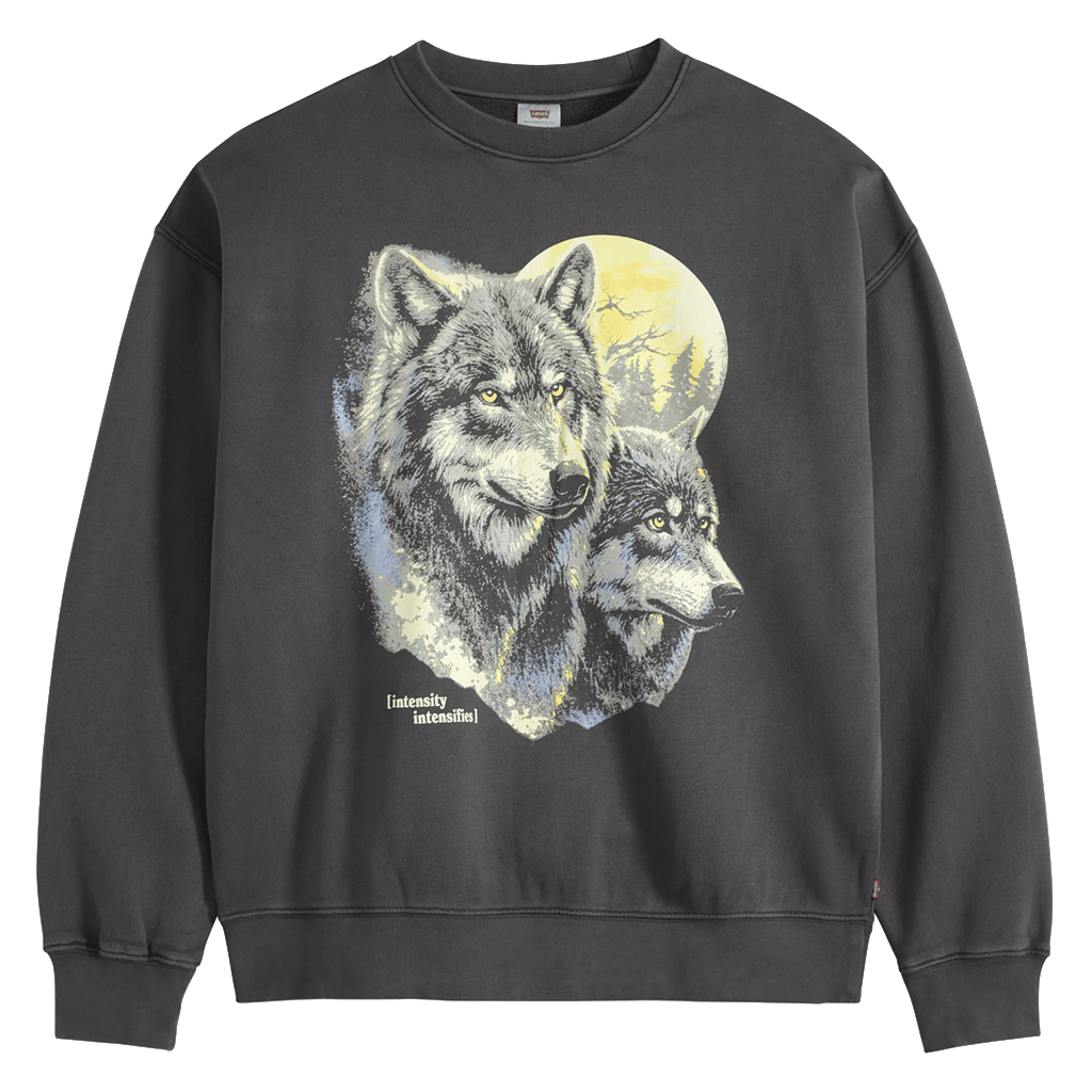 Sunset Crew Sweatshirt - Lone Wolf - Town City