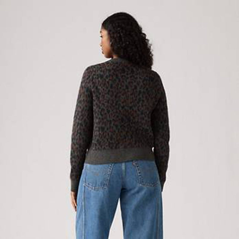 Tara Wooly Cardigan - Dilara Leopard - Town City