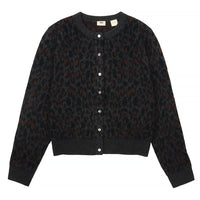 Tara Wooly Cardigan - Dilara Leopard - Town City