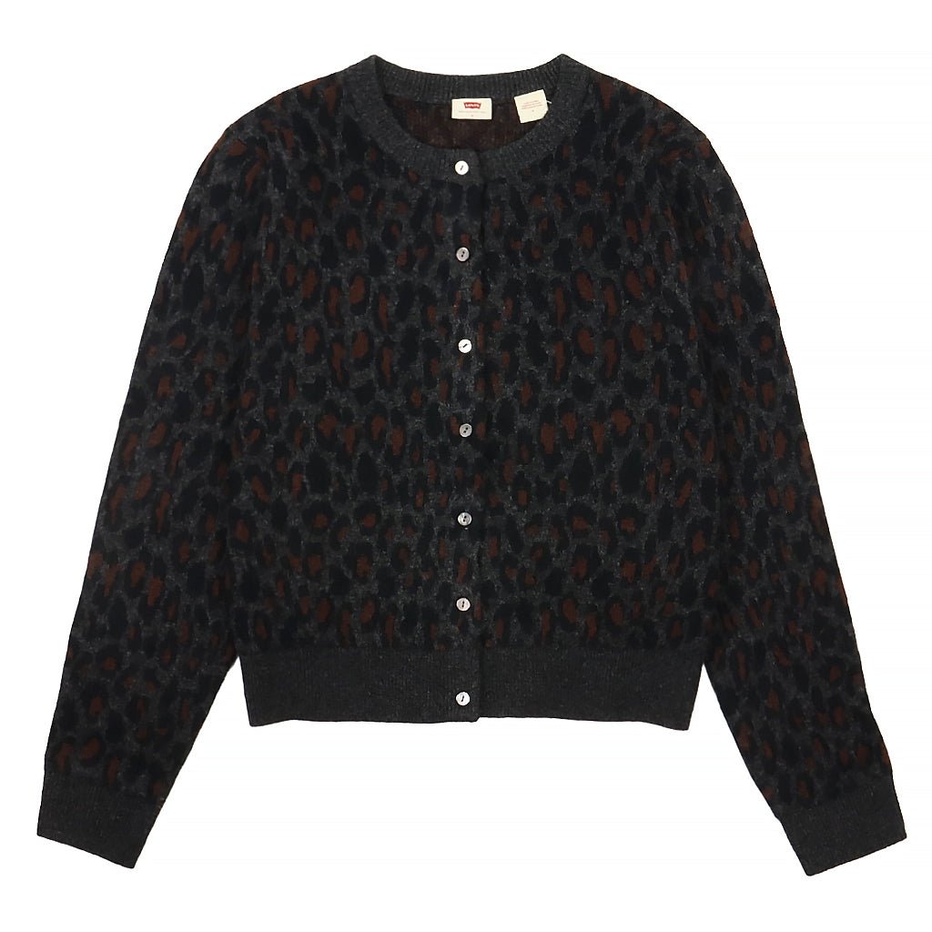 Tara Wooly Cardigan - Dilara Leopard - Town City