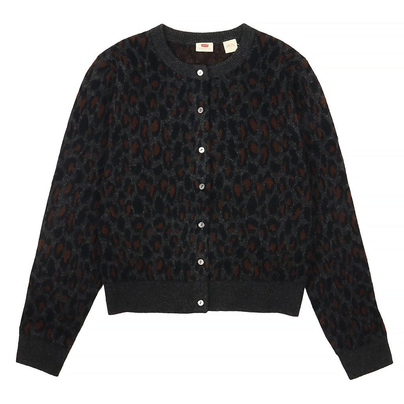 Tara Wooly Cardigan - Dilara Leopard - Town City