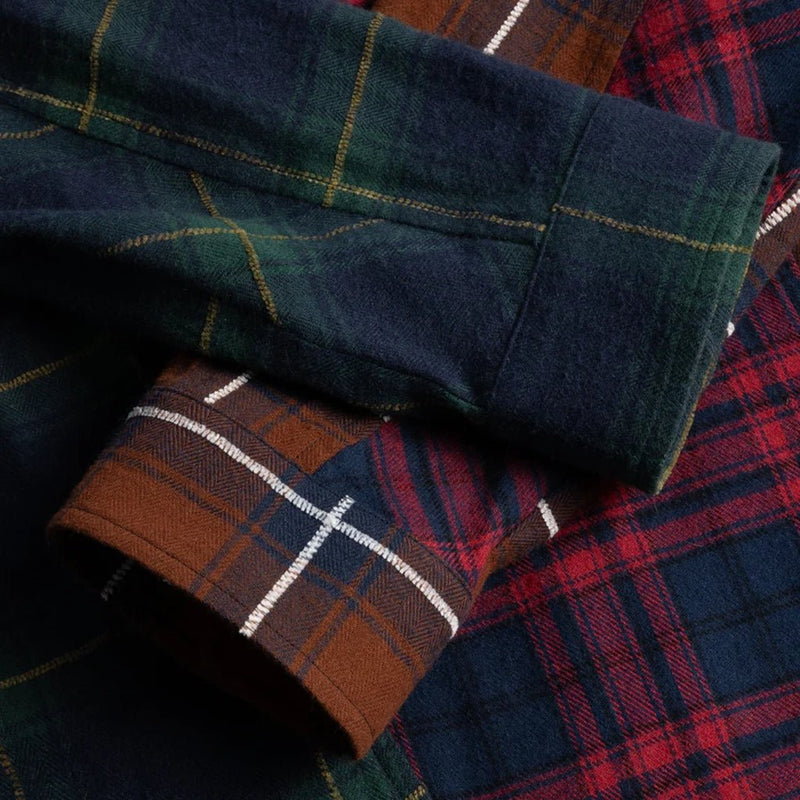 Triple Plaid Shirt - Multi - Town City