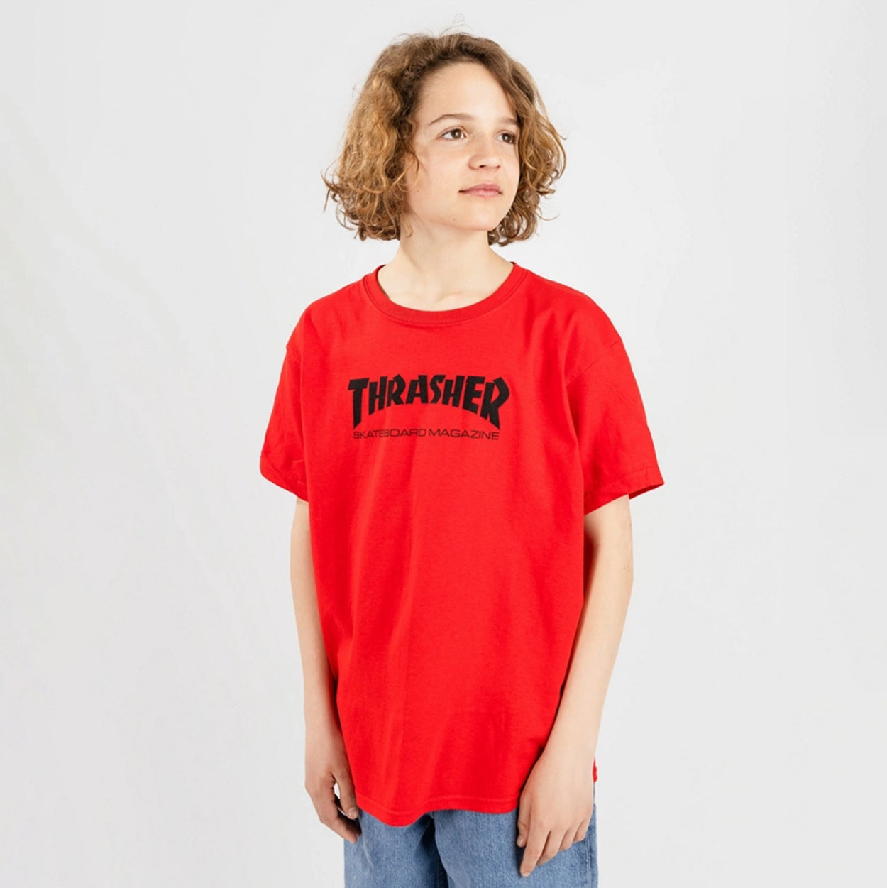 Skate Mag Youth T-Shirt - Red