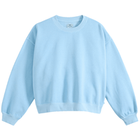 Vintage Boxy Sweatshirt - Alaskan Blue. - Town City