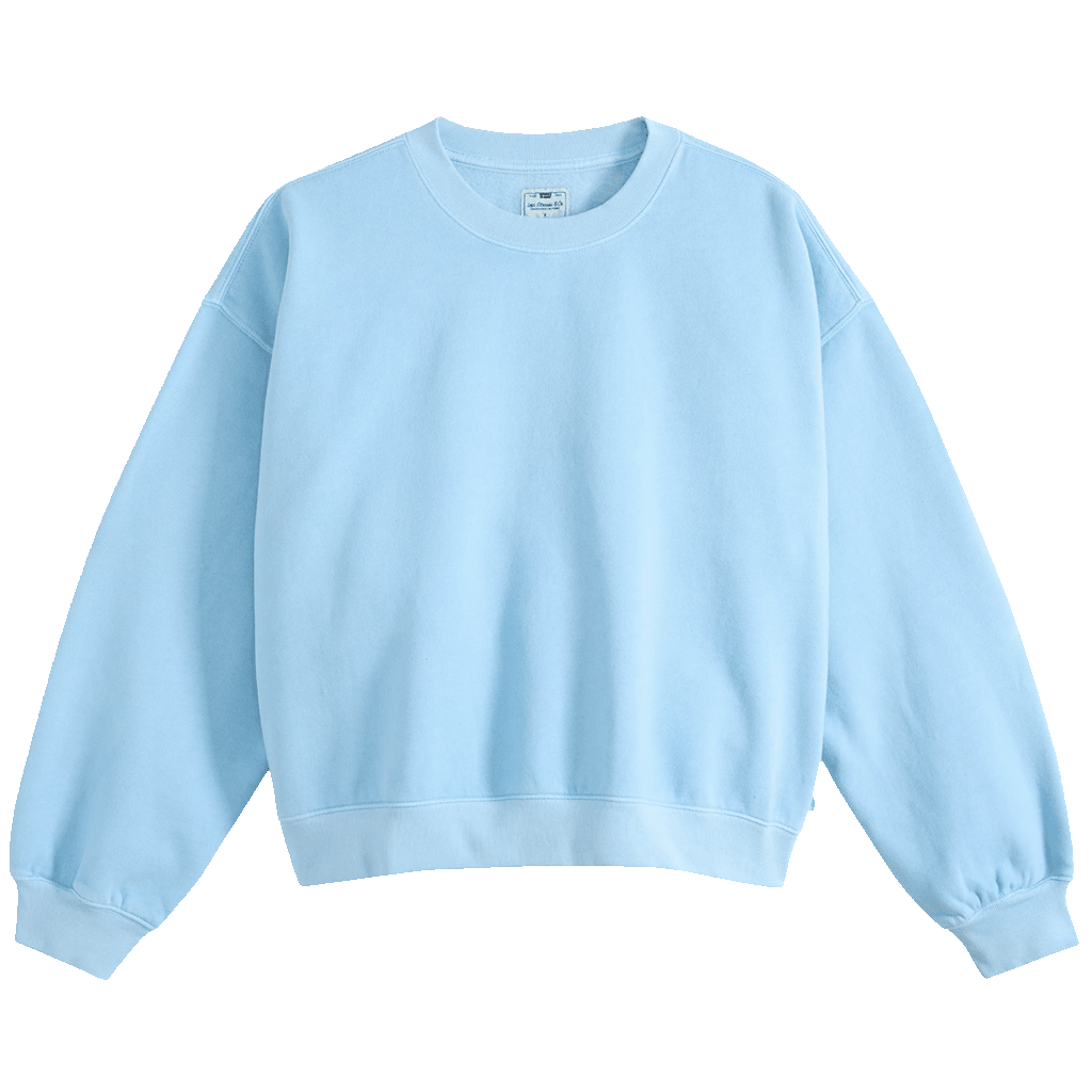 Vintage Boxy Sweatshirt - Alaskan Blue. - Town City