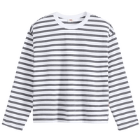 Vintage Long Sleeve - Paloma Stripe Bright White - Town City