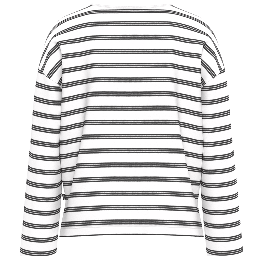 Vintage Long Sleeve - Paloma Stripe Bright White - Town City
