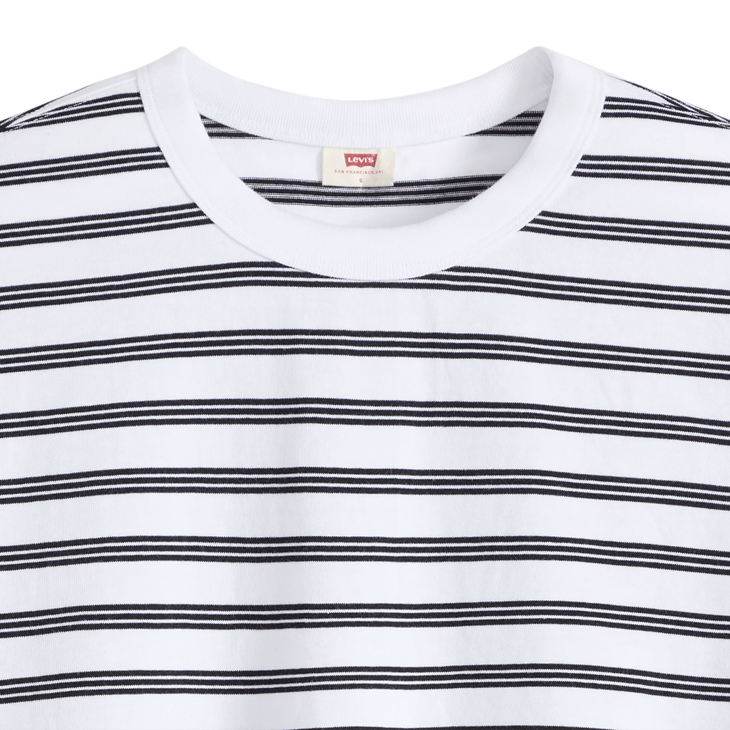 Vintage Long Sleeve - Paloma Stripe Bright White - Town City