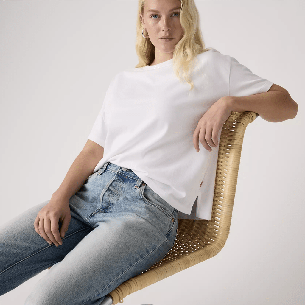 Vintage Short Sleeve Tee - Bright White - Town City