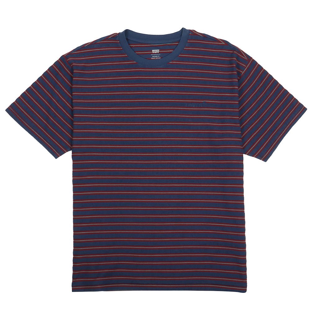 Vintage Tee - Miles Stripe Sargass Sea - Town City