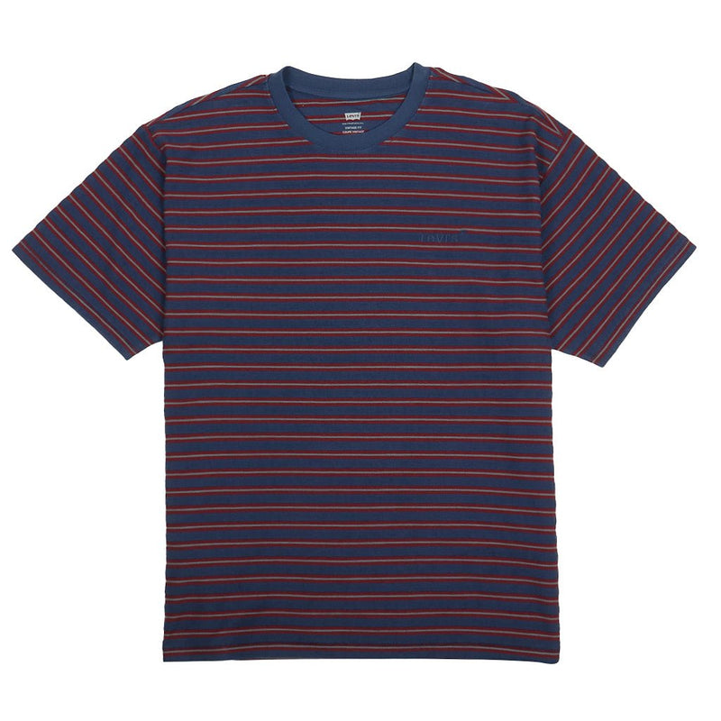 Vintage Tee - Miles Stripe Sargass Sea - Town City