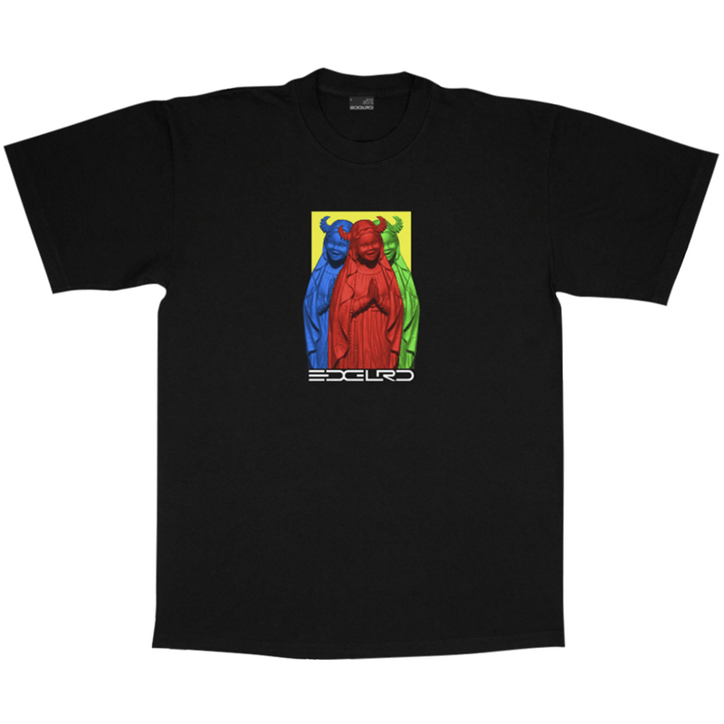 Virgin Mary Tee - Black - Town City