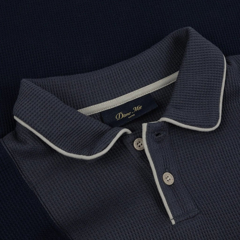 Waffle Polo - Indigo - Town City