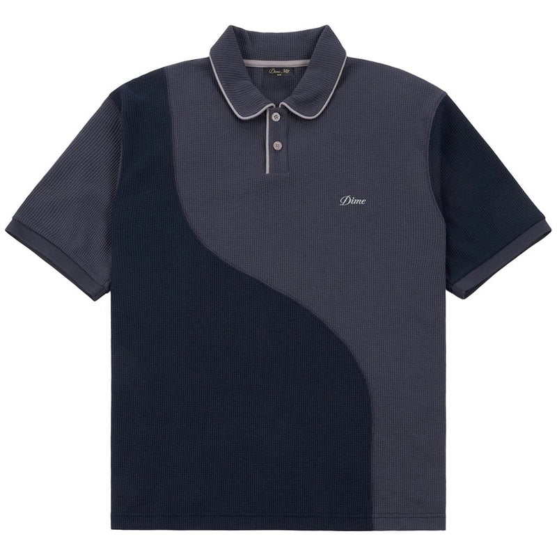 Waffle Polo - Indigo - Town City