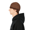Wave Knit Skully in Brown - Town City